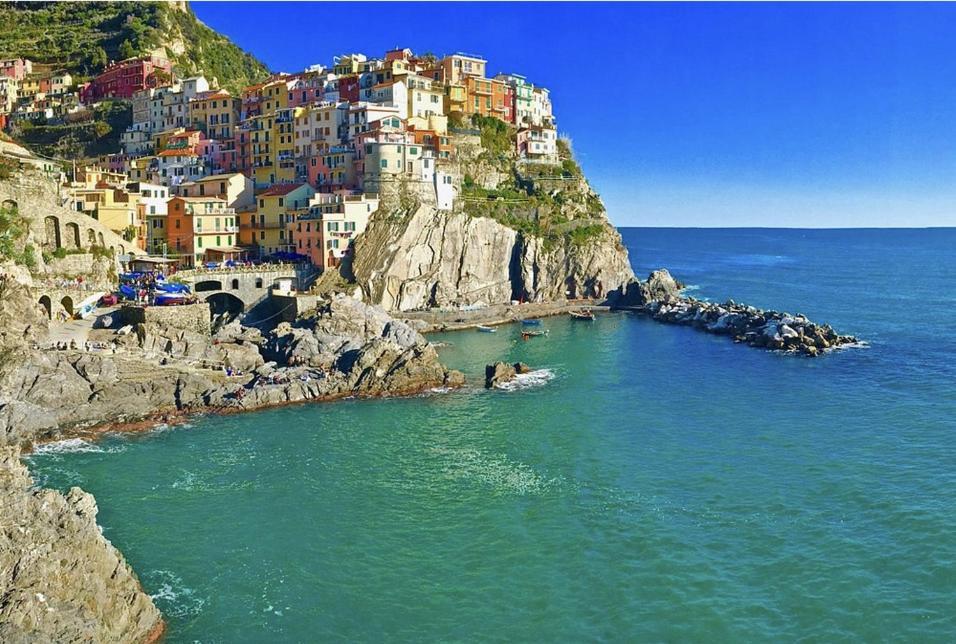 Apartment View & Hiking In Italian Riviera
